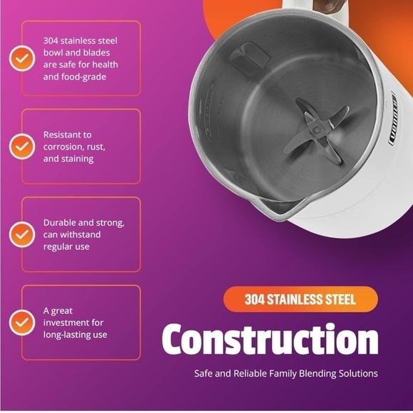 Brand New Nut Milk Maker Machine Homemade Plant-Based Dairy-Free Beverages - Picture 10 of 11